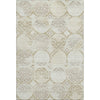 Piper Looms Mayfield Circles AMF738 Ivory Machine Washable Area Rug main image