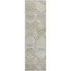 Piper Looms Mayfield Circles AMF738 Ivory Machine Washable Area Rug Runner Main Image
