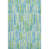 Piper Looms Mayfield Lines AMF739 Aqua Machine Washable Area Rug main image