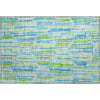 Piper Looms Mayfield Lines AMF739 Aqua Machine Washable Area Rug Scatter Main Image
