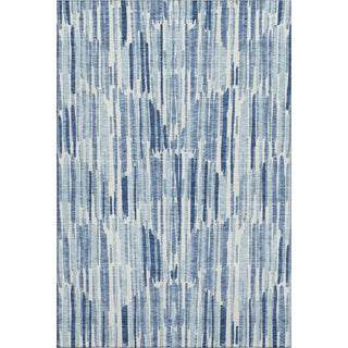 Piper Looms Mayfield Lines AMF739 Blue Machine Washable Area Rug main image