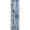 Piper Looms Mayfield Lines AMF739 Blue Machine Washable Area Rug Runner Main Image