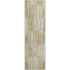 Piper Looms Mayfield Lines AMF739 Gold Machine Washable Area Rug Runner Main Image