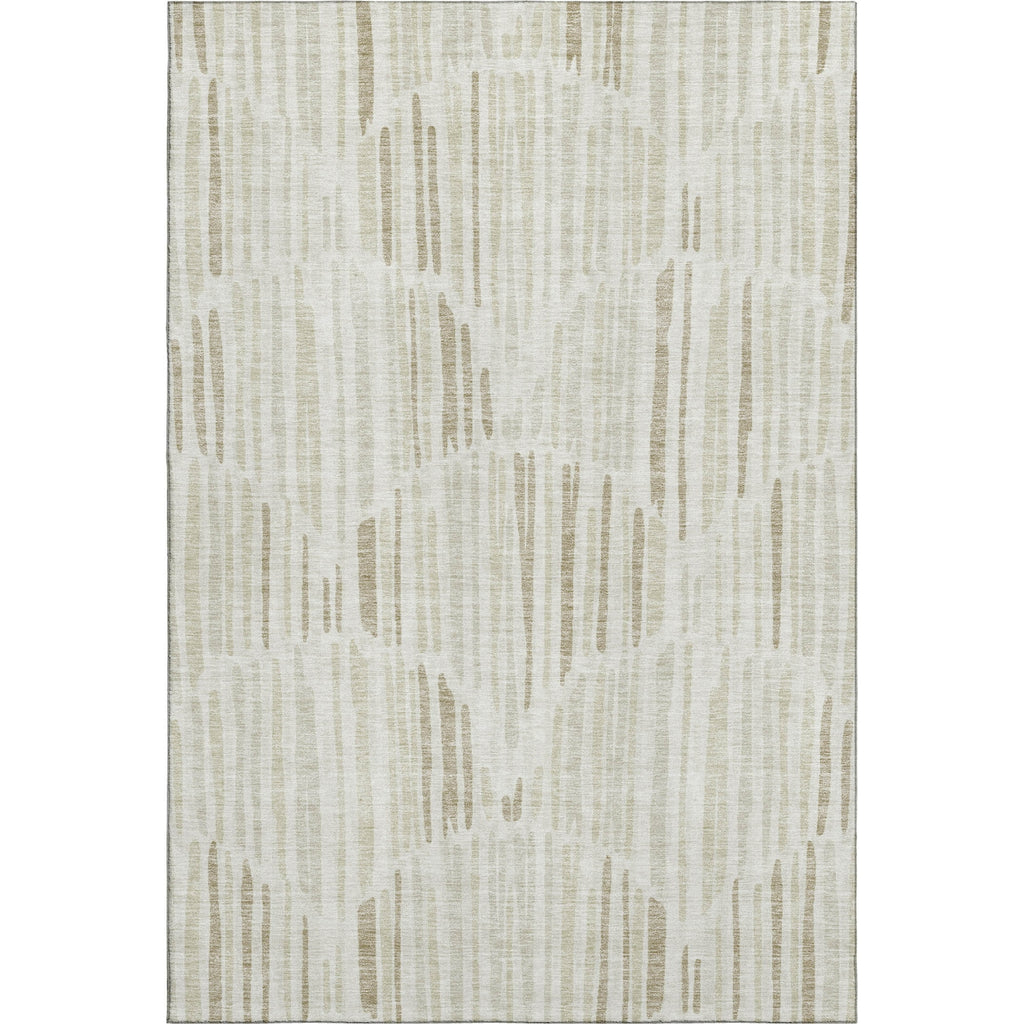 Piper Looms Mayfield Lines AMF739 Ivory Machine Washable Area Rug main image