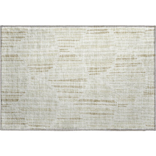 Piper Looms Mayfield Lines AMF739 Ivory Machine Washable Area Rug Scatter Main Image