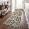 Piper Looms Mayfield Lines AMF739 Mocha Machine Washable Area Rug Runner Lifestyle Image Feature