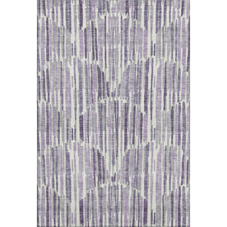 Piper Looms Mayfield Lines AMF739 Purple Machine Washable Area Rug main image