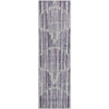 Piper Looms Mayfield Lines AMF739 Purple Machine Washable Area Rug Runner Main Image