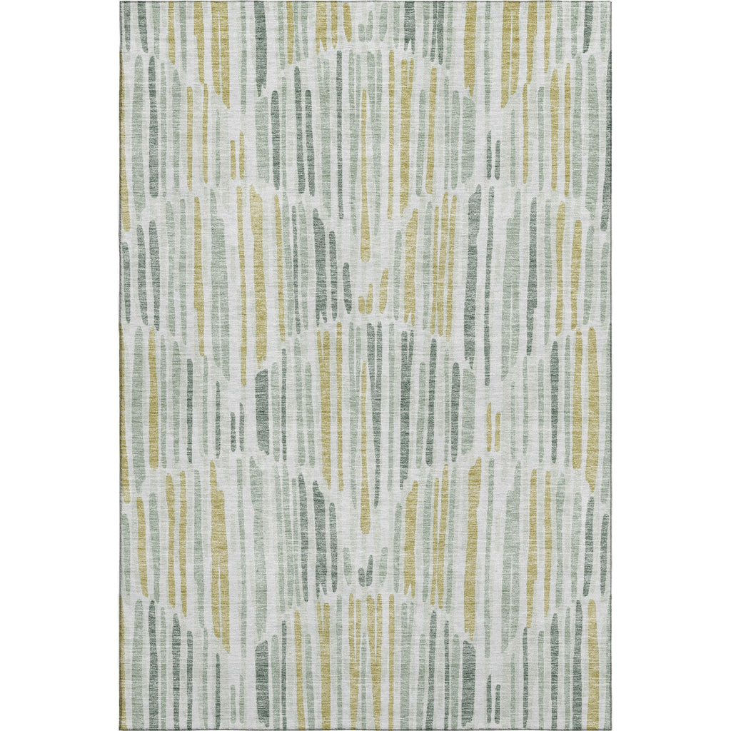 Piper Looms Mayfield Lines AMF739 Sage Machine Washable Area Rug main image