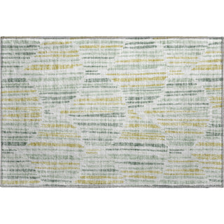 Piper Looms Mayfield Lines AMF739 Sage Machine Washable Area Rug Scatter Main Image