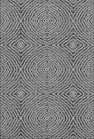 Piper Looms Mayfield Geometric Chain Links AMF74 Shadow Machine Washable Area Rug main image