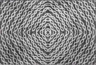 Piper Looms Mayfield Geometric Chain Links AMF74 Shadow Machine Washable Area Rug Scatter Main Image