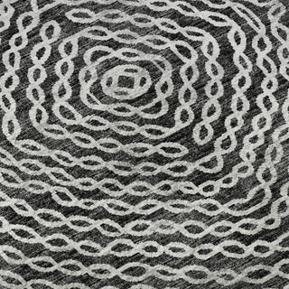 Piper Looms Mayfield Geometric Chain Links AMF74 Shadow Machine Washable Area Rug Swatch Image