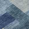 Piper Looms Mayfield Modern AMF740 Blue Machine Washable Area Rug Swatch Image