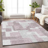 Piper Looms Mayfield Modern AMF740 Blush Machine Washable Area Rug Lifestyle Image Feature