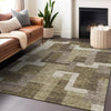 Piper Looms Mayfield Modern AMF740 Brown Machine Washable Area Rug Lifestyle Image Feature