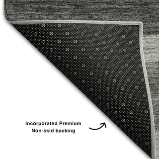 Piper Looms Mayfield Modern AMF740 Gray Machine Washable Area Rug Backing Image