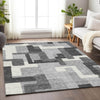 Piper Looms Mayfield Modern AMF740 Gray Machine Washable Area Rug Lifestyle Image Feature