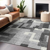 Piper Looms Mayfield Modern AMF740 Gray Machine Washable Area Rug Lifestyle Image Feature