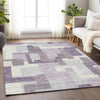 Piper Looms Mayfield Modern AMF740 Lavender Machine Washable Area Rug Lifestyle Image Feature