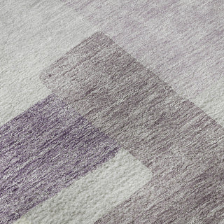 Piper Looms Mayfield Modern AMF740 Lavender Machine Washable Area Rug Swatch Image