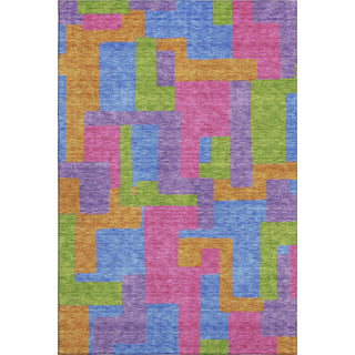 Piper Looms Mayfield Modern AMF740 Purple Machine Washable Area Rug main image