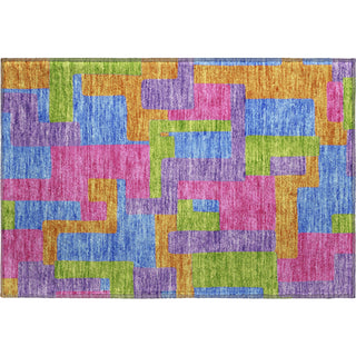 Piper Looms Mayfield Modern AMF740 Purple Machine Washable Area Rug Scatter Main Image