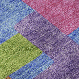 Piper Looms Mayfield Modern AMF740 Purple Machine Washable Area Rug Swatch Image