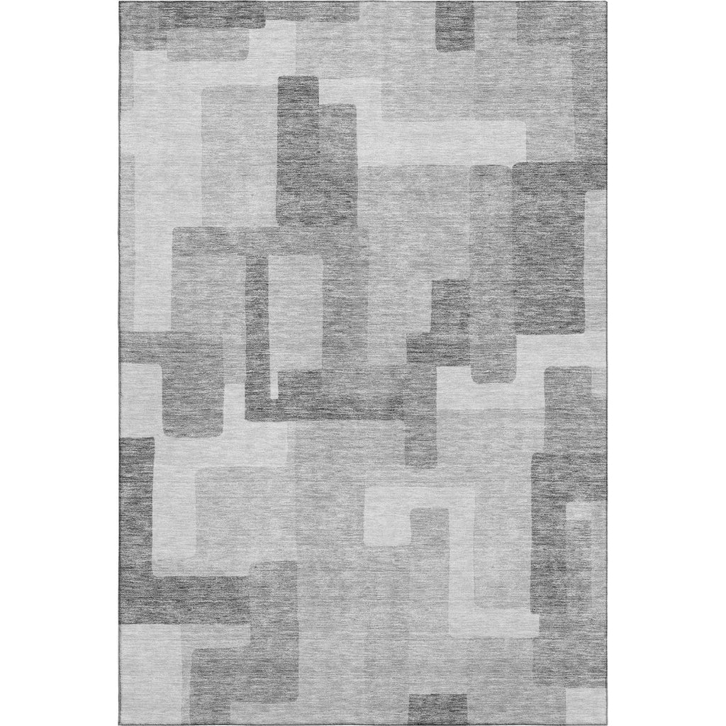 Piper Looms Mayfield Modern AMF740 Silver Machine Washable Area Rug main image