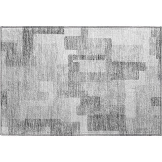 Piper Looms Mayfield Modern AMF740 Silver Machine Washable Area Rug Scatter Main Image