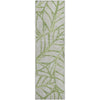 Piper Looms Mayfield Floral AMF741 Aloe Machine Washable Area Rug Runner Main Image