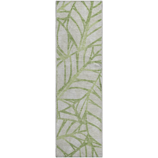 Piper Looms Mayfield Floral AMF741 Aloe Machine Washable Area Rug Runner Main Image
