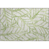 Piper Looms Mayfield Floral AMF741 Aloe Machine Washable Area Rug Scatter Main Image