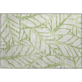 Piper Looms Mayfield Floral AMF741 Aloe Machine Washable Area Rug Scatter Main Image