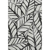 Piper Looms Mayfield Floral AMF741 Black Machine Washable Area Rug main image