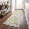 Piper Looms Mayfield Floral AMF741 Gold Machine Washable Area Rug Runner Lifestyle Image Feature