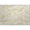 Piper Looms Mayfield Floral AMF741 Gold Machine Washable Area Rug Scatter Main Image