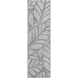 Piper Looms Mayfield Floral AMF741 Gray Machine Washable Area Rug Runner Main Image
