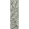 Piper Looms Mayfield Floral AMF741 Olive Machine Washable Area Rug Runner Main Image