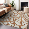 Piper Looms Mayfield Floral AMF741 Paprika Machine Washable Area Rug Lifestyle Image Feature