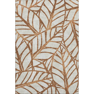 Piper Looms Mayfield Floral AMF741 Paprika Machine Washable Area Rug main image
