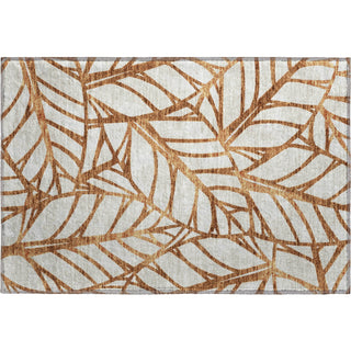 Piper Looms Mayfield Floral AMF741 Paprika Machine Washable Area Rug Scatter Main Image