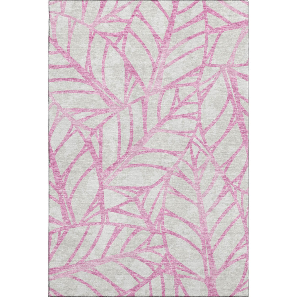 Piper Looms Mayfield Floral AMF741 Pink Machine Washable Area Rug main image