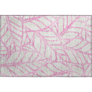 Piper Looms Mayfield Floral AMF741 Pink Machine Washable Area Rug Scatter Main Image