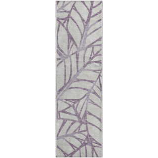 Piper Looms Mayfield Floral AMF741 Purple Machine Washable Area Rug Runner Main Image
