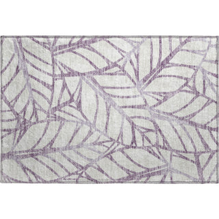Piper Looms Mayfield Floral AMF741 Purple Machine Washable Area Rug Scatter Main Image