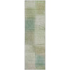 Piper Looms Mayfield Squares AMF742 Aloe Machine Washable Area Rug Runner Main Image