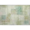 Piper Looms Mayfield Squares AMF742 Aloe Machine Washable Area Rug Scatter Main Image