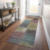 Piper Looms Mayfield Squares AMF742 Beige Machine Washable Area Rug Runner Lifestyle Image Feature