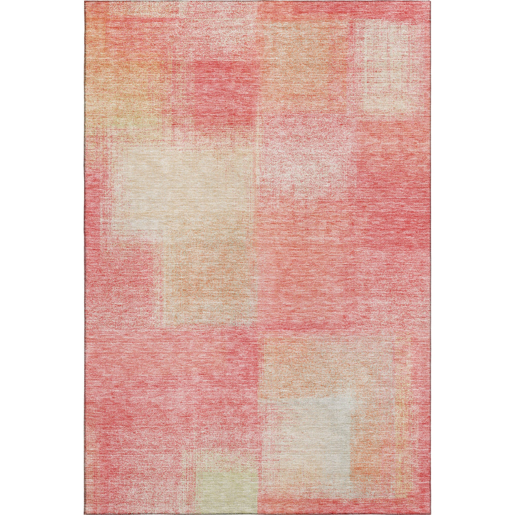 Piper Looms Mayfield Squares AMF742 Blush Machine Washable Area Rug main image